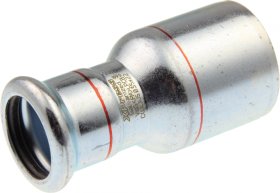 Presuojama plieninė redukuota jungtis KAN THERM, 22x18mm, (1xpres), 6202163