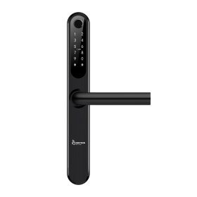 Išmani durų rankena ENNTRON, 350 x 234 x 115 mm, juodos sp., DIN standartas