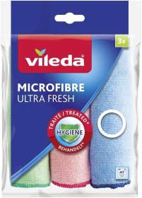 Mikropluošto šluostės VILEDA Ultra Fresh, 3 vnt.