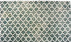 Kilimėlis LAKO FASHION PRINTED KACHELN, 65 x 110 cm, 100% PES, pagrindas TPE, pilkos spl.