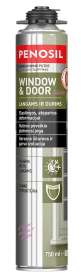 Sandarinimo putos PENOSIL Window&Door Elastic, 750 ml, langams ir durims