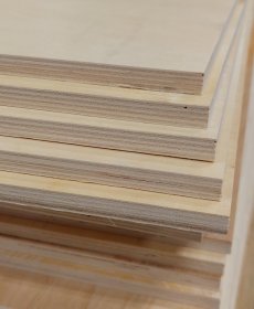 Fanera, matmenys 8 x 1525 x 1525 mm, 1 vnt - 2,326 m2