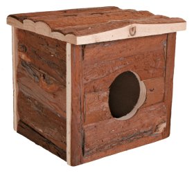 Namelis žiurkėnams TRIXIE Jerrik, medinis, 15x14x13cm