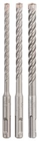 Grąžtų komplektas BOSCH SDS-plus-5X, 6, 8, 10 mm