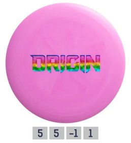 Diskgolfo diskas DISCMANIA NEO ORIGIN Barstamp, purple