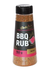 Prieskonių mišinys DELICIA`S SPICES, mėsai "BBQ RUB", 160g