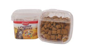 Maisto papildas SANAL Cheese Bites, katėms su sūriu, 75 g