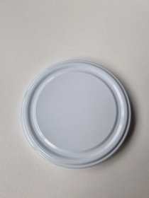 Užsukamas dangtelis, 66 mm, baltos sp.