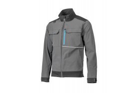 Švarkas HOGERT WORKWEAR Tauber, 92% poliamidas, 8% elastanas, pilka spalva, XL (54) dydis, CE