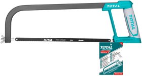 Pjūklas TOTAL, metalui, 65Mn, 300 mm, THT54166