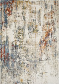 Kilimas LUXOR LIVING Living Molinos, 80 x 150 cm, smėlio-melsvos spl., 100 % polipropilenas, Turkija, 700772