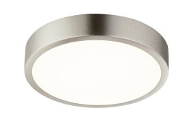 Lubinis LED šviestuvas GLOBO Vitos, paviršinis, 15W, 230V, 1700 lm, 4000K, apvalus, aliuminio sp., 145 x 26 mm, 12366-15