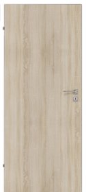 Laminuotos vidaus durys su užlaida VOSTER Full, dešininės, bleached oak spalva, matmenys 2030 x 644 x 40 mm