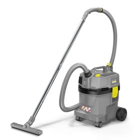 Sauso-šlapio siurbimo dulkių siurblys KARCHER NT 22/1 Ap Te, *EU, profesionalus, 22 litrų talpa, filtras, galingumas 1300 W, 6 m ilgio elektros laidas, 1.9 m ilgio žarna, 1.378-610.0