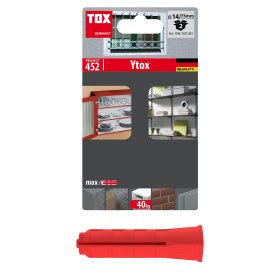 Kaištis akytam betonui TOX Ytox, M14/75, 2 vnt.