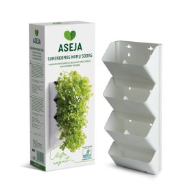 Kambarinis surenkamas namų sodas ASEJA, 6 vazonėliams, AVVB01