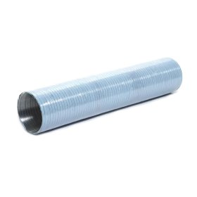 Ortakis VENTS AVN125300, d125 mm, 3m, aliuminis, baltas, 0,08 mm. storio sienelė