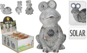 Sodo dekoracija Sodo gyvūnai, su šviečiančiomis akimis, trys skirtingi dizainai