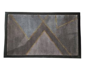 Kilimėlis RICCO 3D Mat Decor Zigzag, 45 x 75 cm, 100% guma, 627-003