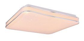 Lubinis LED šviestuvas GLOBO Lassy, 24W, 230V, 2400lm, 3000K, chromo spalvos žiedas, 285 x 75 mm, 48406-24