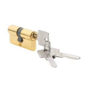 Spynos cilindras INOVO 10E, 80 mm, 40 x 40 mm, 3 raktai, geltonos spalvos
