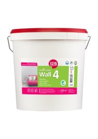 Vandeniniai vidaus dažai VIVACOLOR Green Line Wall 4, 11,7 l, A bazė, balti, visiškai matiniai