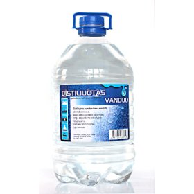 Distiliuotas vanduo, 5l