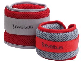 Svoriai rankoms ir kojoms SVELTUS Aqua Band, 2x0,5 kg