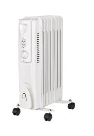 Tepalinis radiatorius HERVIN EQUIPMENT, 1500 W, 7 sekcijos, apšildomas plotas 20 m2, OHS-1500W-7-V2