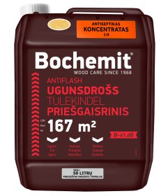 Antiseptikas - antipirenas BOCHEMIT, bespalvis, 5kg, apsaugo nuo kenkėjų, grybelių, gaisro ( BS1d0 klasė)