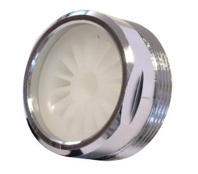 Aeratorius PERLINI P-2019, 28M su gumine tarpine, chromas, srauto reg.