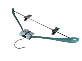 Pakaba su prisegimu RICCO, metalinė, neslystanti, pilkos sp.