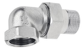 Išardomas sujungimas, chromuotas FERRO, kampinis 3/8"