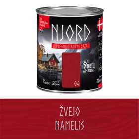 Impregnuojantys dažai medienai LUXDECOR NJORD, 0,75 l, (04) Žvejo namelis