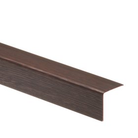 PVC kampinis apdailos profilis CEZAR Nr. 127, spl. venge, 30x30x2750 mm, 679834