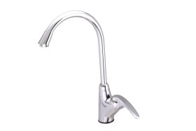 Plautuvės maišytuvas RUBINETA Kapri-33, aukštu snapu, Lietuva