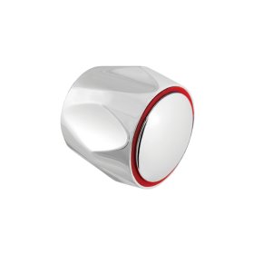 Maišytuvo rankenėlė RUBINETA, GLOBO RD, karšto vandens, 7x7