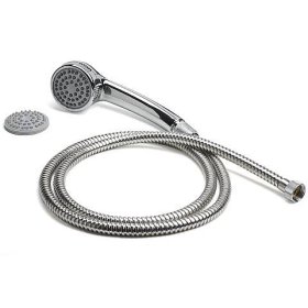 Dušo komplektas DUSCHY Deltaspray 142-90, chromuotas, kilmės šalis Estija