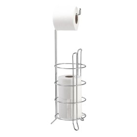 Tualetinio popieriaus stovas BENEDOMO, 14 x 14 x 50 cm, su papildoma vieta
