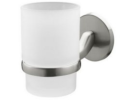 Stiklinė BISK Virginia, pakabinama, su laikikliu, chromo spl.