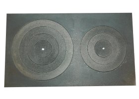 Ketaus viryklė, 700 x 400, 2 kaitvietės