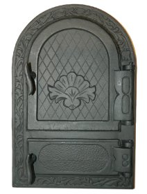 Hermetiškos krosnies durelės, 490x330, ketaus