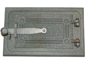 Virtuvinės krosnies durelės, 285 x 175, apatinės, ketaus