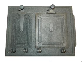 Virtuvinės krosnies durelės, 340 x 260, ketaus