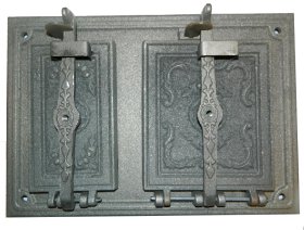 Krosnies durelės RETRO, 480 x 330, hermetiškos, ketaus