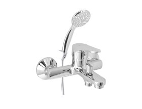 Vonios maišytuvas RUBINETA Luka-10/K, su dušo komplektu, Lietuva