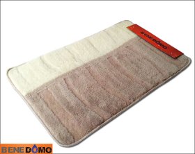 Vonios kilimėlis BENEDOMO, 50 x 80 cm, įv.dizainų, mikropluoštas, neslystanti apačia