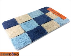 Vonios kilimėlis BENEDOMO, 55 x 90 cm, įv.dizainų, mikropluoštas, neslystanti apačia