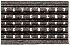 Kilimėlis, 40 x 60 cm, rudos spalvos