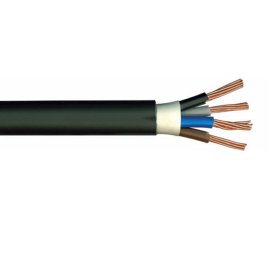 Jėgos kabelis LIETKABELIS 450/750V Vvg (Cyky) 3*4, (oras 33A/8kW, žemė 46A/8,5kW)